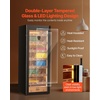 image:imageVEVOR Electric Humidor 288L 1700 Counts Electric Cigar Humidor Cabinet with Compressor Cooling Constant Humidity amp Temperature Control Spanish Cedar Wood Shelves amp Drawers 7 Layers for Household288L