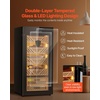 image:imageVEVOR Electric Humidor 288L 1700 Counts Electric Cigar Humidor Cabinet with Compressor Cooling Constant Humidity amp Temperature Control Spanish Cedar Wood Shelves amp Drawers 7 Layers for Household88L