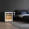 image:imageVEVOR Electric Humidor 50L 300 Counts Electric Cigar Humidor Cabinet with Compressor Cooling Constant Humidity amp Temperature Control Spanish Cedar Wood Shelves amp Drawers 2 Layers for Household50L