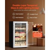 image:imageVEVOR Electric Humidor 50L 300 Counts Electric Cigar Humidor Cabinet with Compressor Cooling Constant Humidity amp Temperature Control Spanish Cedar Wood Shelves amp Drawers 2 Layers for Household75L
