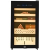 image:imageVEVOR Electric Humidor 70L 400 Counts Electric Cigar Humidor Cabinet with Compressor Cooling Constant Humidity amp Temperature Control Spanish Cedar Wood Shelves amp Drawers 4 Layers for HouseholdBlack
