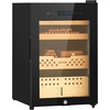 image:imageVEVOR Electric Humidor 70L 400 Counts Electric Cigar Humidor Cabinet with Compressor Cooling Constant Humidity amp Temperature Control Spanish Cedar Wood Shelves amp Drawers 4 Layers for HouseholdBlack