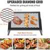 image:imageVEVOR Folding Campfire Grill Heavy Duty Steel Mesh Grate 224 Portable Camping Grates Over Fire Pit Camp Fire Cooking Equipment with Legs Carrying Bag Grilling Rack for Outdoor Open Flame Cooking181212 inch