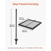 image:imageVEVOR Folding Campfire Grill Heavy Duty Steel Mesh Grate 224 Portable Camping Grates Over Fire Pit Camp Fire Cooking Equipment with Legs Carrying Bag Grilling Rack for Outdoor Open Flame Cooking1616 inch Swivel Upgraded