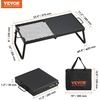 image:imageVEVOR Folding Campfire Grill Heavy Duty Steel Mesh Grate 224 Portable Camping Grates Over Fire Pit Camp Fire Cooking Equipment with Legs Carrying Bag Grilling Rack for Outdoor Open Flame Cooking22411 inch