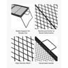 image:imageVEVOR Folding Campfire Grill Heavy Duty Steel Mesh Grate 224 Portable Camping Grates Over Fire Pit Camp Fire Cooking Equipment with Legs Carrying Bag Grilling Rack for Outdoor Open Flame Cooking2415 inch Folding
