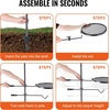 image:imageVEVOR Folding Campfire Grill Heavy Duty Steel Mesh Grate 224 Portable Camping Grates Over Fire Pit Camp Fire Cooking Equipment with Legs Carrying Bag Grilling Rack for Outdoor Open Flame Cooking1414 inch