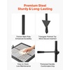 image:imageVEVOR Folding Campfire Grill Heavy Duty Steel Mesh Grate 224 Portable Camping Grates Over Fire Pit Camp Fire Cooking Equipment with Legs Carrying Bag Grilling Rack for Outdoor Open Flame Cooking1616 inch Swivel Upgraded