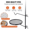image:imageVEVOR Folding Campfire Grill Heavy Duty Steel Mesh Grate 224 Portable Camping Grates Over Fire Pit Camp Fire Cooking Equipment with Legs Carrying Bag Grilling Rack for Outdoor Open Flame Cooking1414 inch
