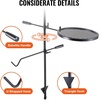 image:imageVEVOR Folding Campfire Grill Heavy Duty Steel Mesh Grate 224 Portable Camping Grates Over Fire Pit Camp Fire Cooking Equipment with Legs Carrying Bag Grilling Rack for Outdoor Open Flame Cooking1414 inch