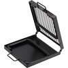 image:imageVEVOR Folding Campfire Grill Heavy Duty Steel Mesh Grate 224 Portable Camping Grates Over Fire Pit Camp Fire Cooking Equipment with Legs Carrying Bag Grilling Rack for Outdoor Open Flame Cooking22411 inch