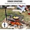 image:imageVEVOR Folding Campfire Grill Heavy Duty Steel Mesh Grate 224 Portable Camping Grates Over Fire Pit Camp Fire Cooking Equipment with Legs Carrying Bag Grilling Rack for Outdoor Open Flame Cooking1616 inch