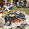 image:imageVEVOR Folding Campfire Grill Heavy Duty Steel Mesh Grate 224 Portable Camping Grates Over Fire Pit Camp Fire Cooking Equipment with Legs Carrying Bag Grilling Rack for Outdoor Open Flame Cooking181212 inch