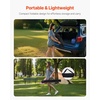 image:imageVEVOR Folding Camping Table Portable Roll Up Side Tables Lightweight Aluminum Beach Table for Outdoor BBQ Tailgating Picnic Travel 47 inchBlackBlack