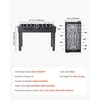 image:imageVEVOR Foosball Table 55 inch  42 inch Standard Size Foosball Table Indoor Full Size Football Table for Home Family and Game Room Soccer with Durable Soccer SetBlue
