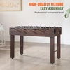 image:imageVEVOR Foosball Table 55 inch  42 inch Standard Size Foosball Table Indoor Full Size Football Table for Home Family and Game Room Soccer with Durable Soccer Setwalnut