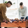 image:imageVEVOR Foosball Table 55 inch  42 inch Standard Size Foosball Table Indoor Full Size Football Table for Home Family and Game Room Soccer with Durable Soccer SetBlue