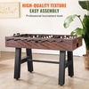 image:imageVEVOR Foosball Table 55 inch  42 inch Standard Size Foosball Table Indoor Full Size Football Table for Home Family and Game Room Soccer with Durable Soccer SetBlue