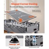 image:imageVEVOR Foosball Table 55 inch  42 inch Standard Size Foosball Table Indoor Full Size Football Table for Home Family and Game Room Soccer with Durable Soccer SetBlue
