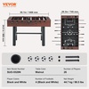 image:imageVEVOR Foosball Table 55 inch  42 inch Standard Size Foosball Table Indoor Full Size Football Table for Home Family and Game Room Soccer with Durable Soccer SetBlue