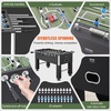 image:imageVEVOR Foosball Table 55 inch Standard Size Table Indoor FullSize Foosball Tables Includes Durable Soccer Set for Home Family Game RoomBlack