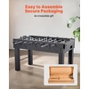 image:imageVEVOR Foosball Table 55 inch Standard Size Table Indoor FullSize Foosball Tables Includes Durable Soccer Set for Home Family Game RoomBlack