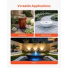 image:imageVEVOR Fountain and Water Feature Basin 30Inch Disappearing Water Fountain Basin for Landscape and Garden Supports Up to 500 lbs Heavy Duty Pond Reservoir for Bubbling Rock amp Garden Statues Black
