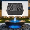 image:imageVEVOR Fountain and Water Feature Basin 30Inch Disappearing Water Fountain Basin for Landscape and Garden Supports Up to 500 lbs Heavy Duty Pond Reservoir for Bubbling Rock amp Garden Statues Black