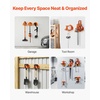 image:imageVEVOR Garage Organizer Trimmer Rack 59 Inch 2 Pack 180 lbs Total Load Wall Mounted Garden Power Tool Hanger Weed Whackers Holder for GrassHedge Trimmer Leaf Blower Chainsaw Garden Tools Orange
