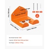 image:imageVEVOR Garage Organizer Trimmer Rack 59 Inch 2 Pack 180 lbs Total Load Wall Mounted Garden Power Tool Hanger Weed Whackers Holder for GrassHedge Trimmer Leaf Blower Chainsaw Garden Tools Orange