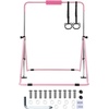 image:imageVEVOR Gymnastic Bars for Kids 140 lbs Capacity Folding Training Kip Bar with Mat 5 Adjustable Height Gymnastic Horizontal Bar Home Training Equipment for Indoor Outdoor Easy AssemblePink