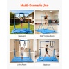 image:imageVEVOR Gymnastic Bars for Kids 140 lbs Capacity Folding Training Kip Bar with Mat 5 Adjustable Height Gymnastic Horizontal Bar Home Training Equipment for Indoor Outdoor Easy AssembleBlue Mat