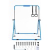 image:imageVEVOR Gymnastic Bars for Kids 140 lbs Capacity Folding Training Kip Bar with Mat 5 Adjustable Height Gymnastic Horizontal Bar Home Training Equipment for Indoor Outdoor Easy AssembleBlue