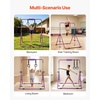image:imageVEVOR Gymnastic Bars for Kids 140 lbs Capacity Folding Training Kip Bar with Mat 5 Adjustable Height Gymnastic Horizontal Bar Home Training Equipment for Indoor Outdoor Easy AssemblePurple