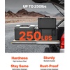 image:imageVEVOR Heavy Duty Drawer Slides 16inch 1 Pair Locking Drawer Slides 250lbs Load Capacity Side Mount Ball Bearing 3Fold Full ExtensionNew