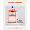 image:imageVEVOR Hydraulic Shop Press 12 Ton26000lbs HFrame 4Hold Adjustable Height with Movable Plates for Garage or Professional Users Orange10T