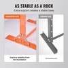 image:imageVEVOR Hydraulic Shop Press 12 Ton26000lbs HFrame 4Hold Adjustable Height with Movable Plates for Garage or Professional Users Orange12T