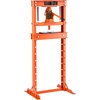 image:imageVEVOR Hydraulic Shop Press 12 Ton26000lbs HFrame 4Hold Adjustable Height with Movable Plates for Garage or Professional Users Orange12T