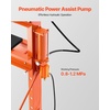 image:imageVEVOR Hydraulic Shop Press 12 Ton26000lbs HFrame 4Hold Adjustable Height with Movable Plates for Garage or Professional Users Orange20T