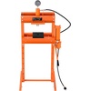 image:imageVEVOR Hydraulic Shop Press 12 Ton26000lbs HFrame 4Hold Adjustable Height with Movable Plates for Garage or Professional Users Orange20T