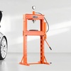 image:imageVEVOR Hydraulic Shop Press 12 Ton26000lbs HFrame 4Hold Adjustable Height with Movable Plates for Garage or Professional Users Orange30T