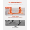 image:imageVEVOR Hydraulic Shop Press 12 Ton26000lbs HFrame 4Hold Adjustable Height with Movable Plates for Garage or Professional Users Orange30T