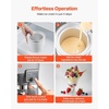 image:imageVEVOR Ice Cream Maker 211 Qt Large Capacity Electric Automatic IceCream Machine with Easy Operation amp Cleaning Stainless Steel Shell for Homemade Frozen Yogurt Fruit Sorbet Gelato Silver18 Qt