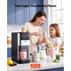 image:imageVEVOR Ice Cream Maker 211 Qt Large Capacity Electric Automatic IceCream Machine with Easy Operation amp Cleaning Stainless Steel Shell for Homemade Frozen Yogurt Fruit Sorbet Gelato Silver05 Qt
