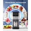 image:imageVEVOR Ice Cream Maker 211 Qt Large Capacity Electric Automatic IceCream Machine with Easy Operation amp Cleaning Stainless Steel Shell for Homemade Frozen Yogurt Fruit Sorbet Gelato Silver05 Qt