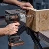 image:imageVEVOR Impact Driver 14 Inch 2800 RPM Max Speed 20 V Brushless Motor Electric Cordless Impact Driver Kit with Battery and Charger 20 Bits LED Work Light for Furniture Electrical Home Repairs180Nm  2800BPM