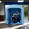 image:imageVEVOR Inflatable Paint Booth 984 x 82 x 82 ft Inflatable Spray Booth with 550W Powerful Blower and Air Filter System Round Roof for Painting Bicycle Motorcycle and Furniture