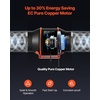 image:imageVEVOR Inline Duct Fan Kit with Carbon Filter 807 CFM 8 inch EC Motor Ventilation Fan with 3Speed Circulation 10Speed PWM Controller Timer Cooling for Grow Tents Indoor Gardening Hydroponics6 Fan w Speed controller