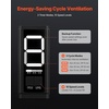 image:imageVEVOR Inline Duct Fan Kit with Carbon Filter 807 CFM 8 inch EC Motor Ventilation Fan with 3Speed Circulation 10Speed PWM Controller Timer Cooling for Grow Tents Indoor Gardening Hydroponics6 Fan w Speed controller