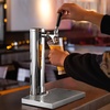 image:imageVEVOR Kegerator Tower Kit Dual Taps Beer Conversion Kit Stainless Steel Keg Beer Tower Dispenser with Dual Gauge CGA320 Regulator amp DSystem Keg Coupler Beer Drip Tray for Party HomeSingle Tap